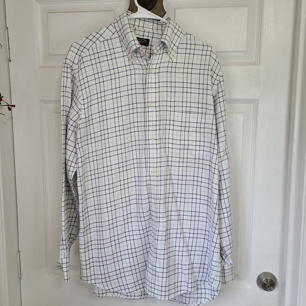 Paul & Shark Men's Classic Long Sleeve Oxford Dress Shirt, Size: Medium